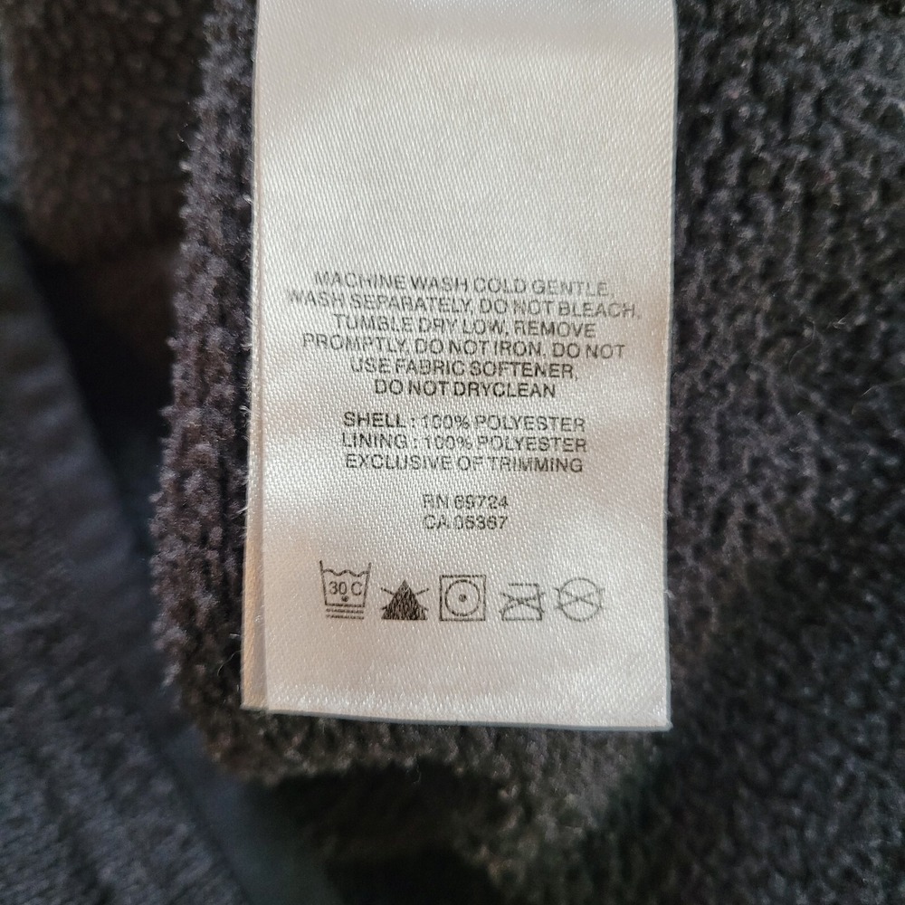 Columbia Mens Jacket Large Black Altitude Aspect Full Zip Fleece Outdoors 17142x - Picture 8 of 13